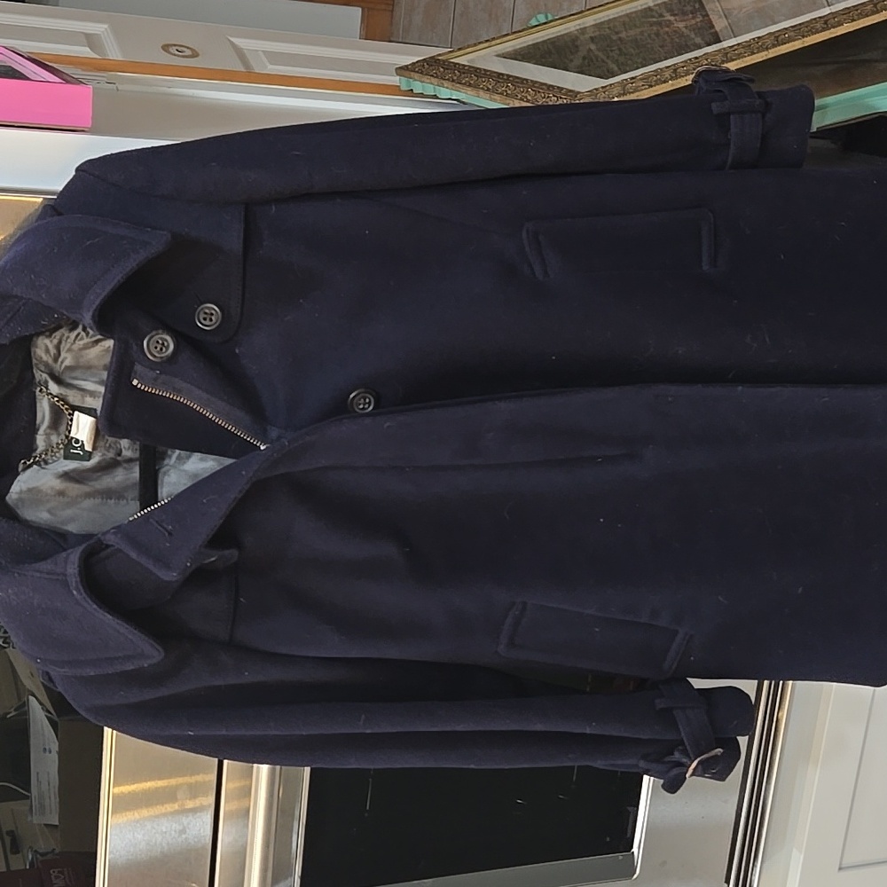 100% wool pea coat